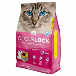 Arena para gatos Talco Odourlock