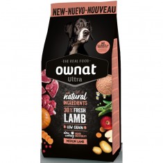 Ownat Ultra Medium Lamb & Rice Perros