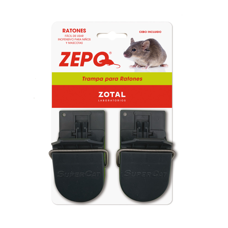 Zepo trampas para ratones Zotal