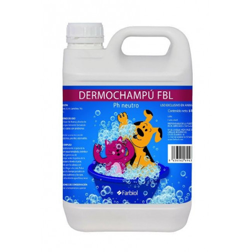 Dermochampú Farbiol para perros y gatos
