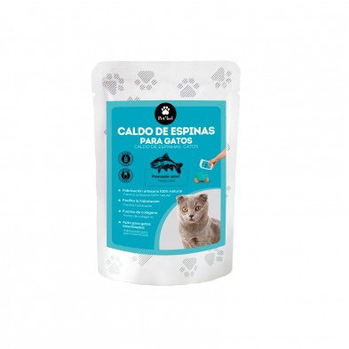 Caldo de espinas de pescado azul para gatos 100 ml Caldo de espinas de pescado azul para gatos 100 ml
