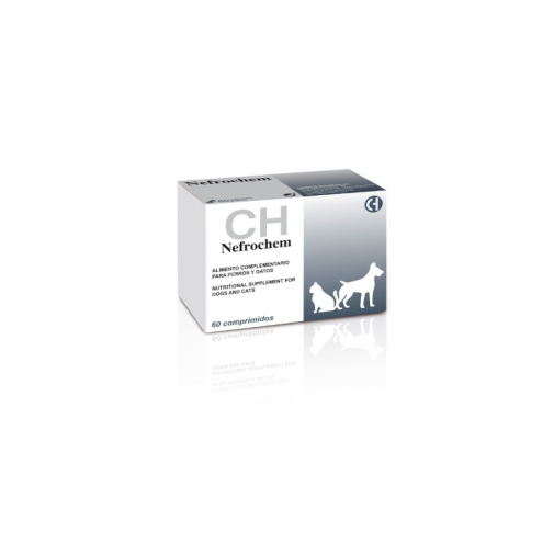 Nefrochem Comprimidos Insuficiencia Renal para Perros y Gatos