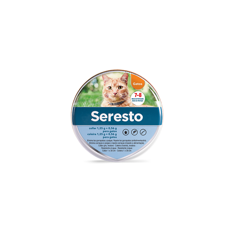 Collar Seresto para gatos