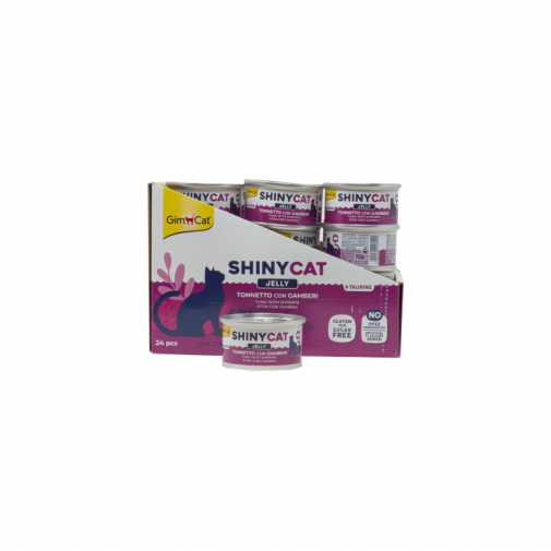 Shinycat comida húmeda Atún y Gambas