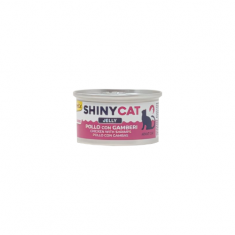 Shinycat sabor pollo y gambas 70 gr