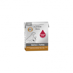 Platinum Wet Food Dog Adult Iberico and Turkey 375 Gr