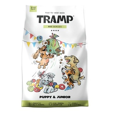 Pienso seco para perros cachorros y en crecimiento.