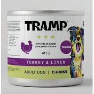 Tramp 3* Dog Chunks with Turkey & Liver