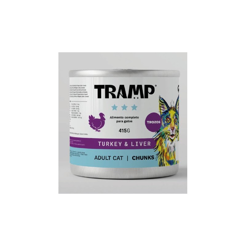 Comida húmeda en trozos para gatos adultos