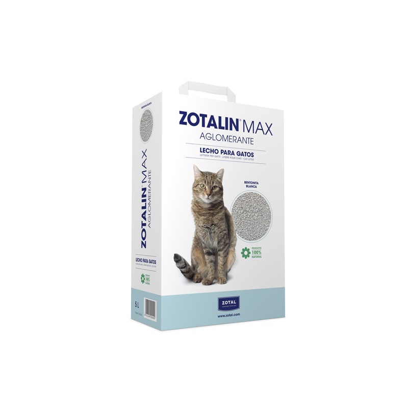 Arena Aglomerante para gatos Zotalin Max