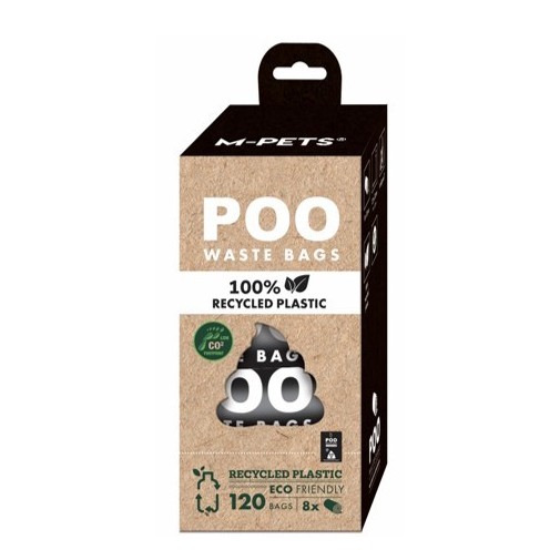 Bolsa para cacas de perro biodegradables Natural
