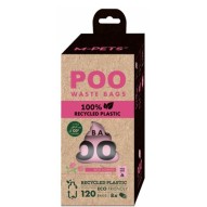 Bolsa para cacas de perro biodegradables Rosa