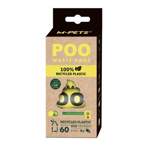 Bolsa para cacas de perro biodegradable Limón
