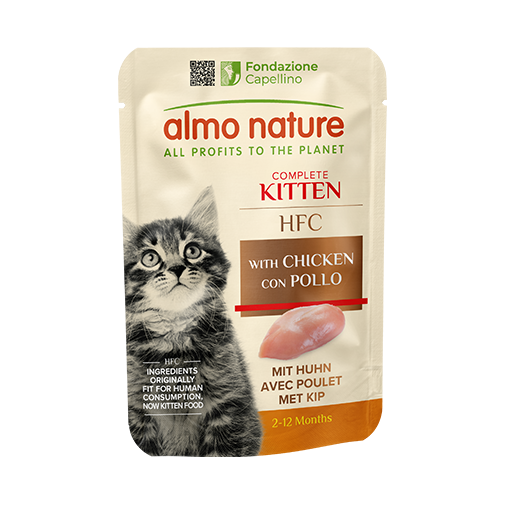 Comida Húmeda para gatos pequeños de pollo