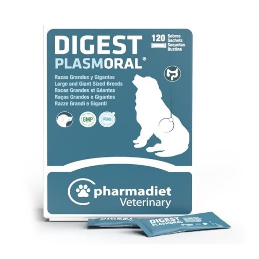 Plasmoral Digest reconstituyente digestivo perros y gatos