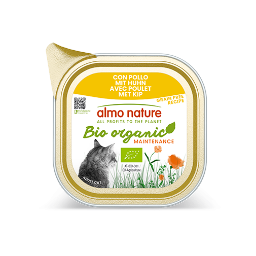 Comida húmeda pàra gatos adultos ecológica