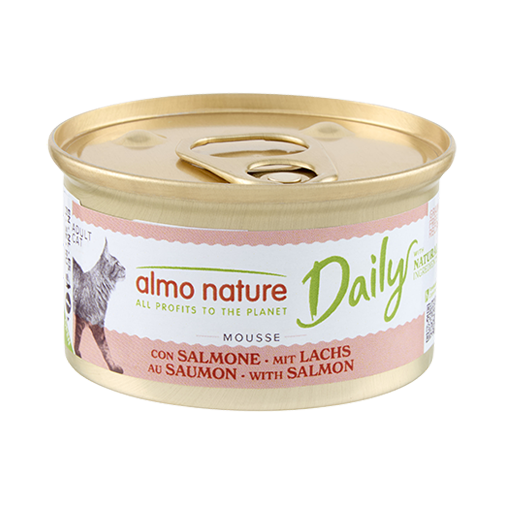 Comida húmeda para gato adulto con salmón