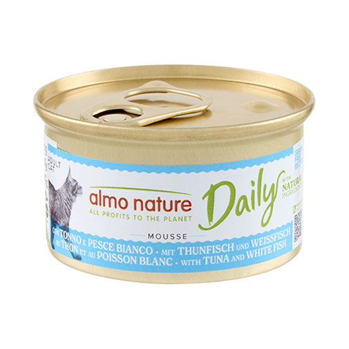 Comida húmeda para gato adulto de atún y pescado blanco
