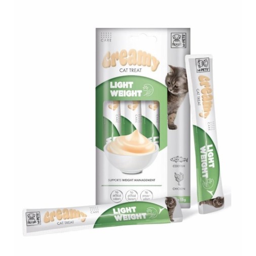 Snack light para gatos bajo en calorías