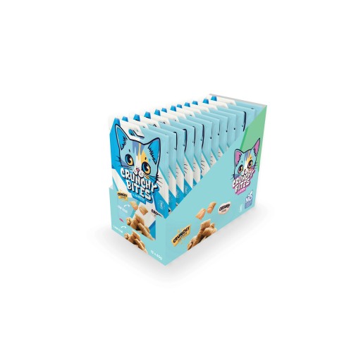 Crunchy Bites Snack de Atún para Gato