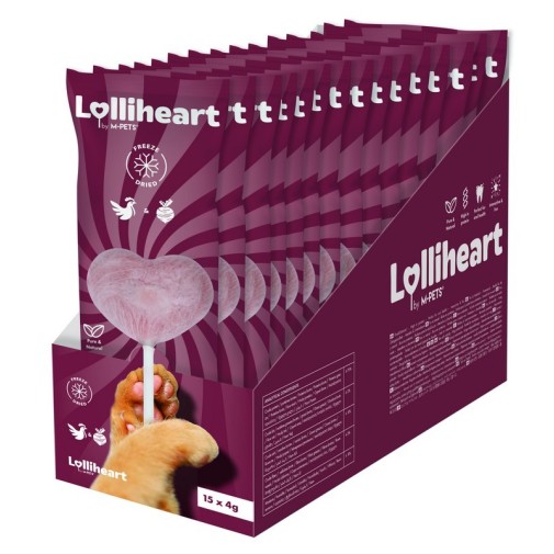 Golosinas para gatos Lolliheart Pollo y Berenjena