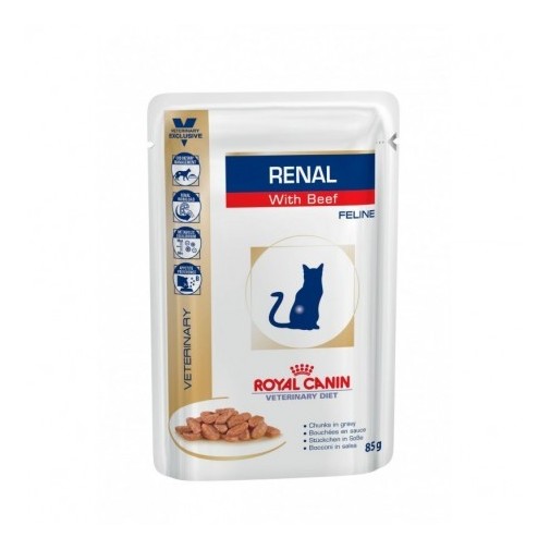Royal Canin Veterinary Feline Renal with Beef