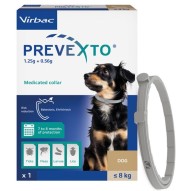 Caja de Prevexto collar de 38 cm para perros de hasta 8 kg