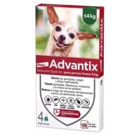 Pipetas Advantix Elanco antiparasitarias para perros