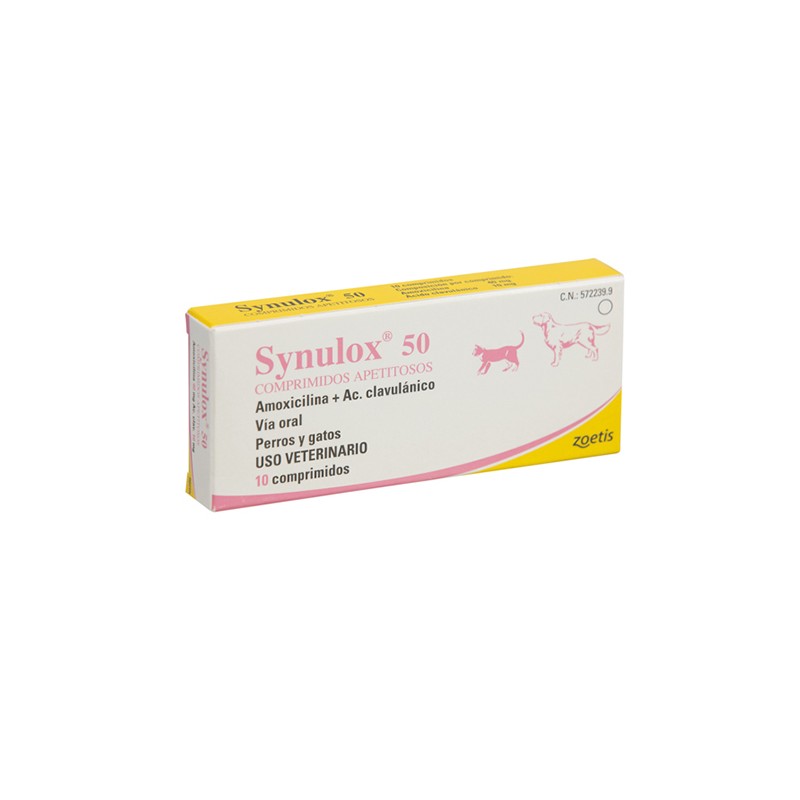 Synulox Comprimidos para pequeños animales - Farma Higiene