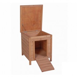 Caseta de Madera para Mascotas Modelo Lisboa