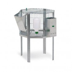 Jaula conejera cilindro para machos