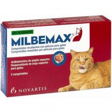 Comprimidos Milbemax gatos grandes