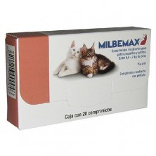 Comprimidos Milbemax gato pequeño